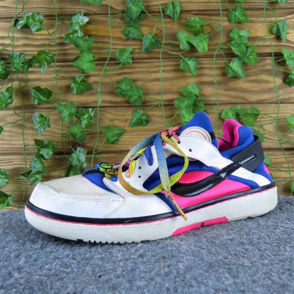 Nike Women Air Huarache Run 385433-102 Sneaker Multicolor Synthetic 10  Used - Picture 1 of 7